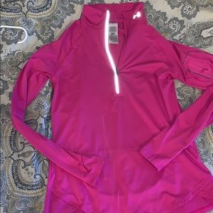 Pink - LG Under Armor Long sleeve top